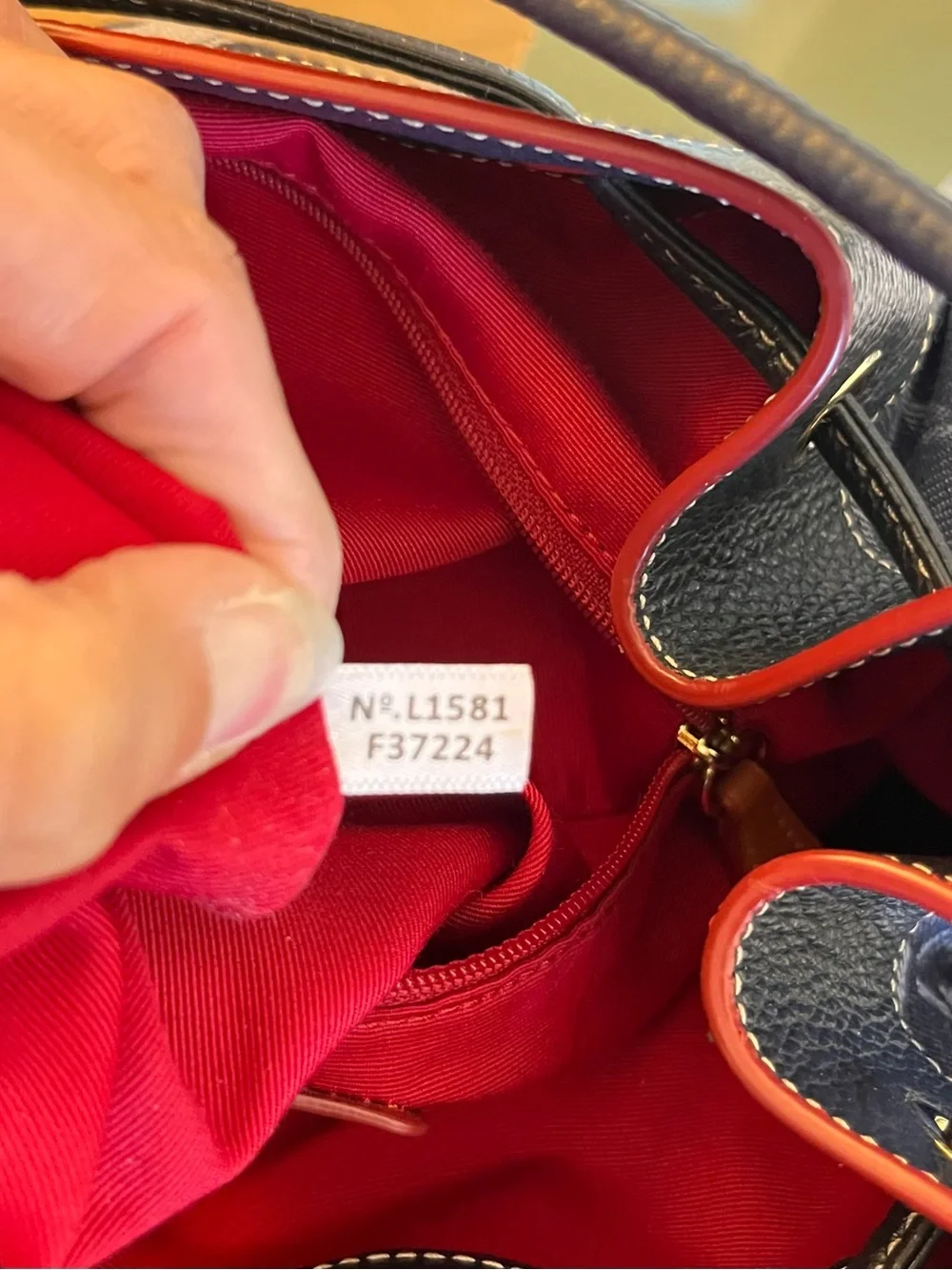 Coach Mickie Drawstring Shoulder Bucket Bag Signature Denim/Midnight F37224 NWOT